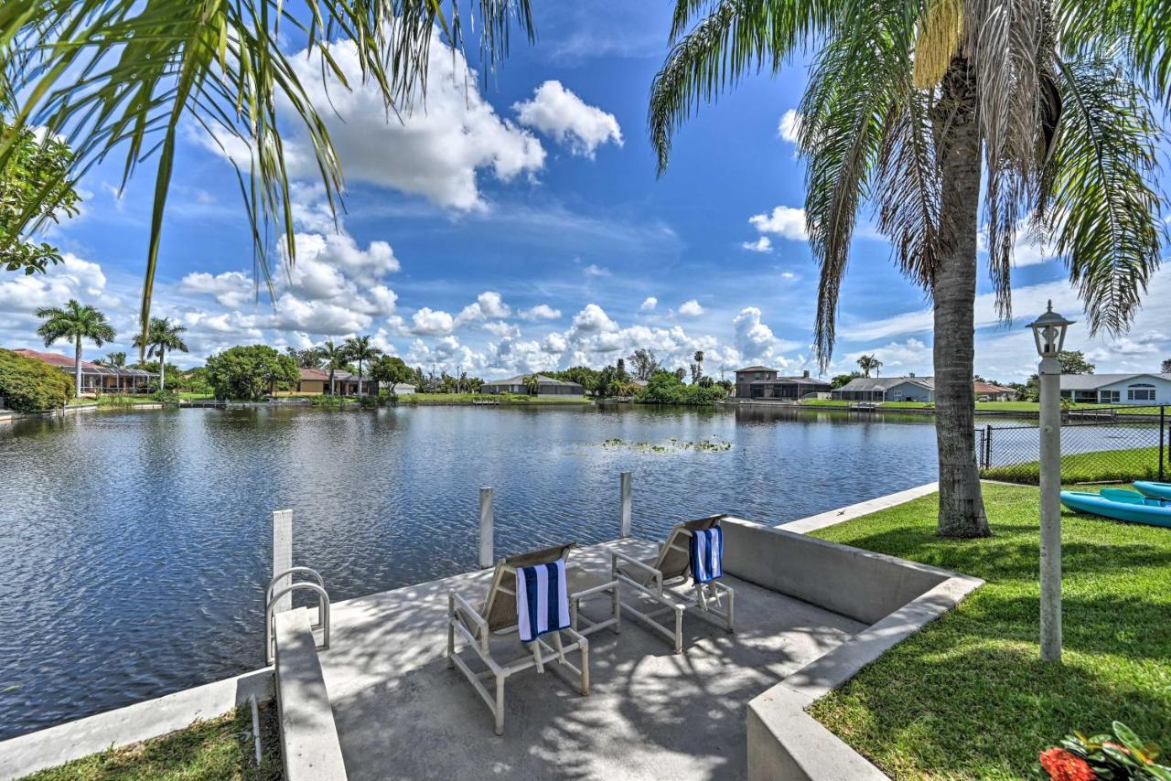 Pet-Friendly Escape With Dock And Kayaks In Cape Coral别墅 外观 照片
